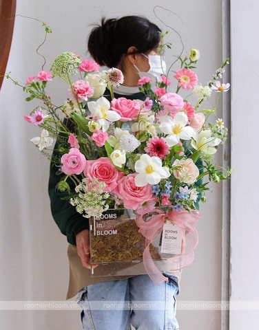 Garden Pot: Fleurs Dans le Jardin