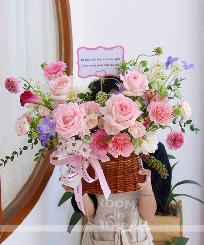 Giỏ hoa MAGIC MOKA