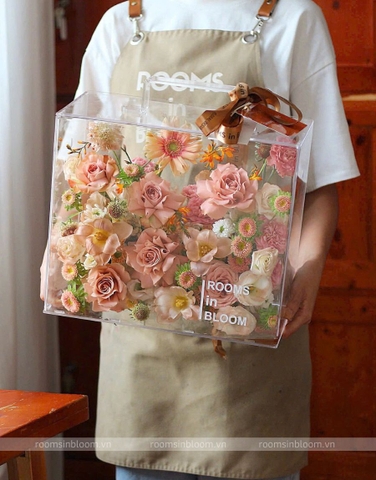 Vali trong suốt: LATTE MILK