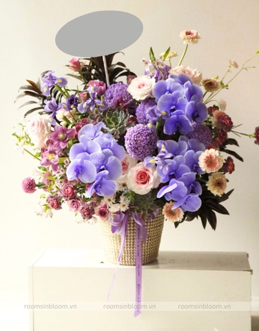 Bình hoa Purple Rebecca