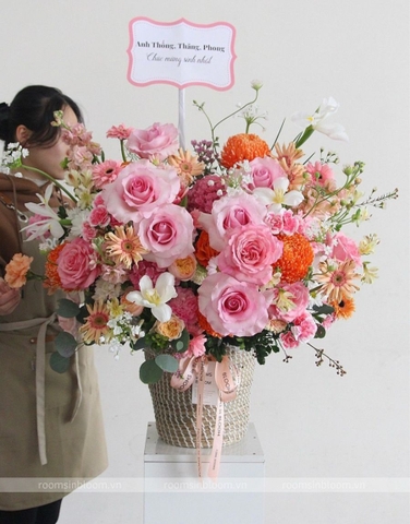 Bình hoa Coral Charming