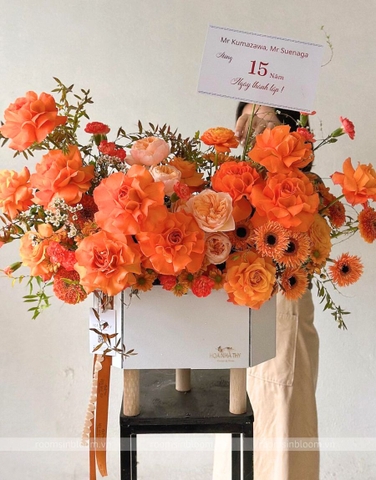 Woodbox: Tiger Orange