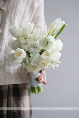 Hoa cưới Posy: Wisteria