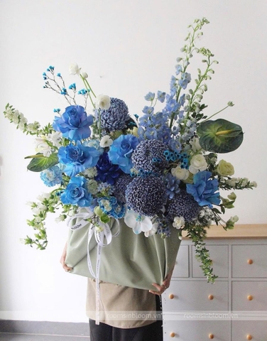 Bình hoa Chloe Blue
