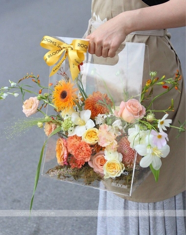 Handbag: JASPER ORANGE