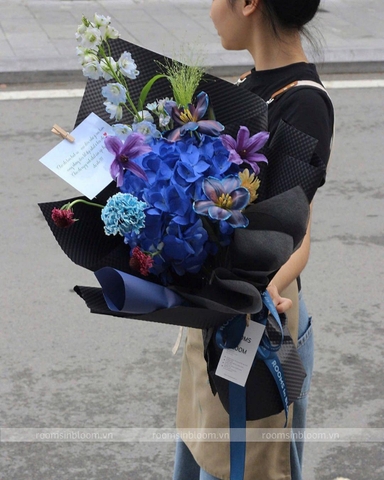 Bó hoa Blue Charlise