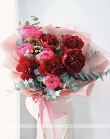 Bó hoa Peony Aileen