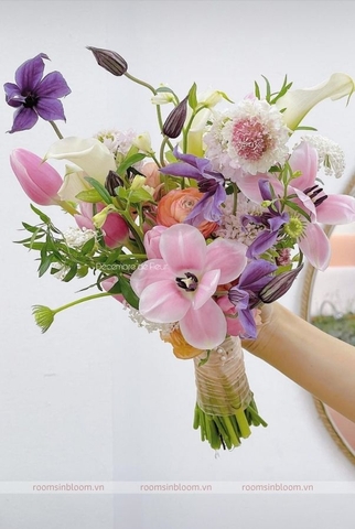 Hoa cưới Posy: Janessa