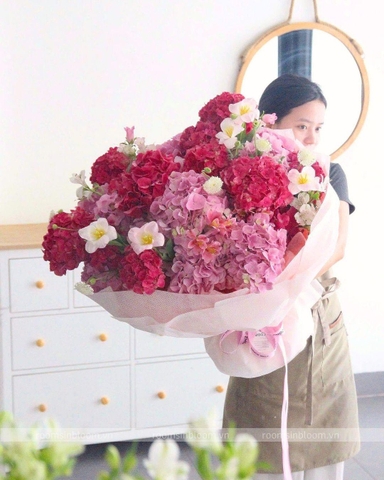 Bó hoa Pink Aries