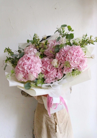 Bó hoa Pink Cotton Candy