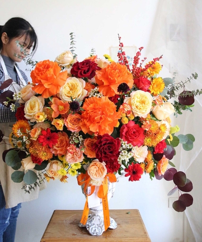 Bình hoa Sunset Meadow