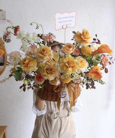 Giỏ hoa Colors of the Fall