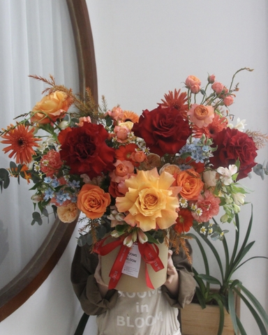 Giỏ hoa CHARMING HEART