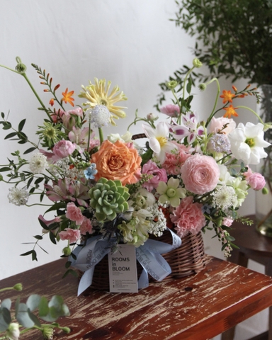 Giỏ hoa MORNING VIBE