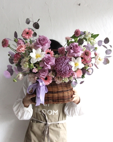 Giỏ hoa VIOLET DREAM