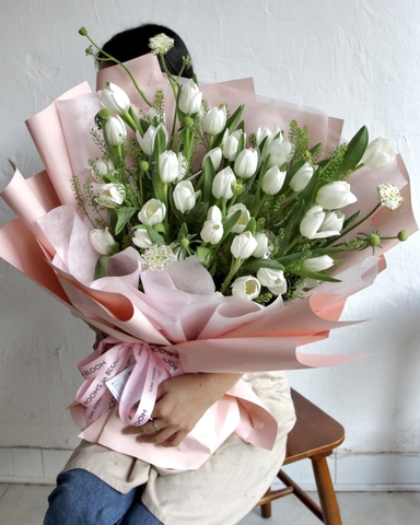 Bó hoa Tulip Pandora