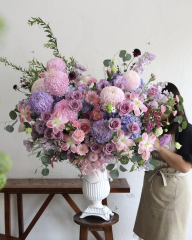 Bình hoa Purple Time