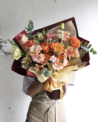 Bó hoa Bonfire Heart