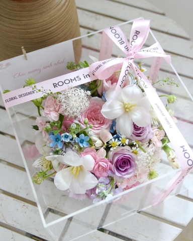 Hộp hoa bánh kem Annette