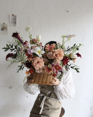 Giỏ hoa Sunset Lover