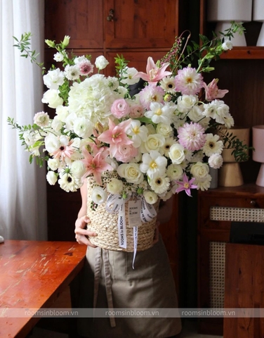 Bình hoa WHITE PRINCESS