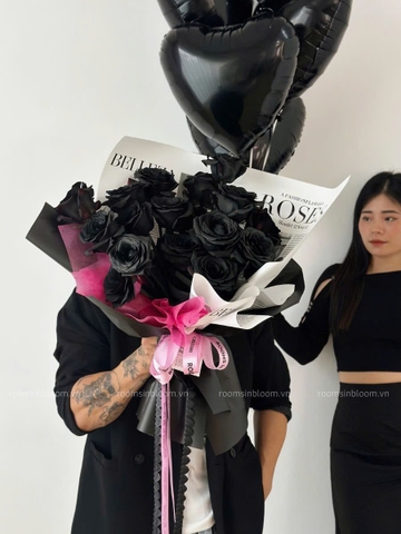 Marina's BLACK ROSES ( 16 Black Roses )
