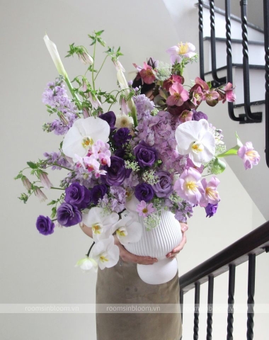 Bình hoa Anastasia Purple