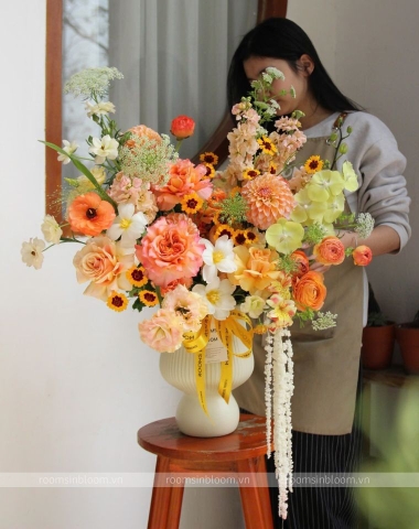 Bình hoa Clara Orange