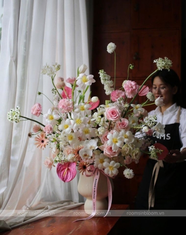 Bình hoa Sophie Pink