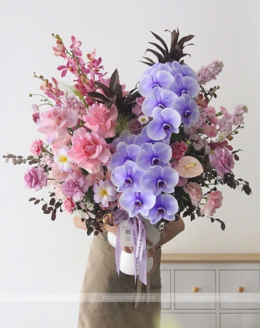 Bình hoa Ballet Slipper Pink