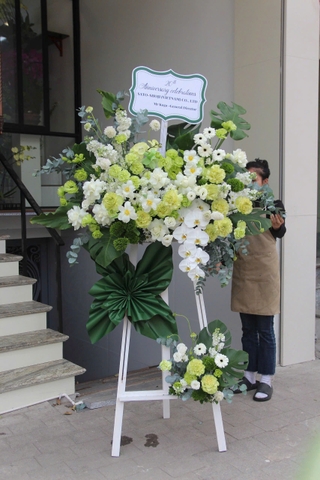 Kệ Hoa Chúc Mừng: Kệ Hai Tầng 01