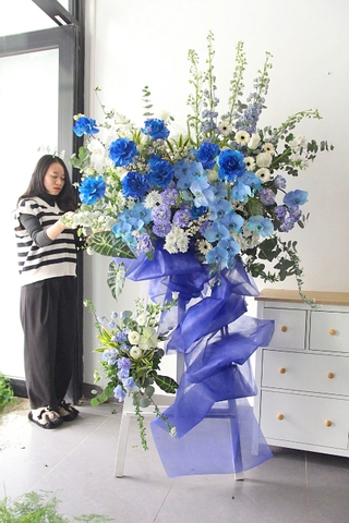 Kệ Hoa Chúc Mừng: Kệ Hai Tầng 02