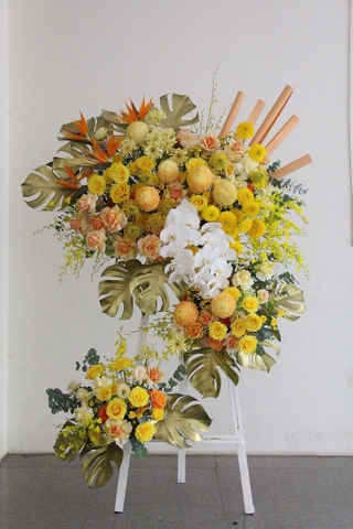 Kệ Hoa Chúc Mừng: Kệ Ba Tầng 01