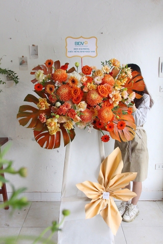 Kệ Hoa Chúc Mừng: Kệ Hai Tầng 08