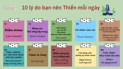 10 LÝ DO “TẠI SAO BẠN NÊN THIỀN MỖI NGÀY”