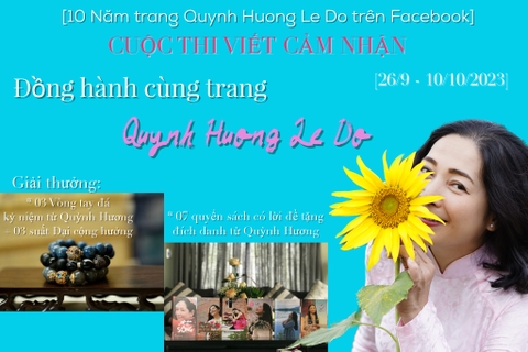 CUỘC THI VIẾT CẢM NHẬN: ĐỒNG HÀNH CÙNG TRANG QUYNH HUONG LE DO