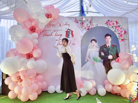 Trang Trí Backdrop Đám Cưới Đẹp Sang Trọng Tại Hà Nội