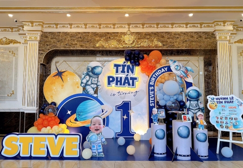 Trang Trí Sinh Nhật Bé Trai Đẹp Ấn Tượng Tại Hà Nội