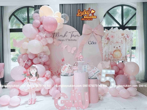 Trang Trí Sinh Nhật Bé Gái Tại Hà Nội Đẹp
