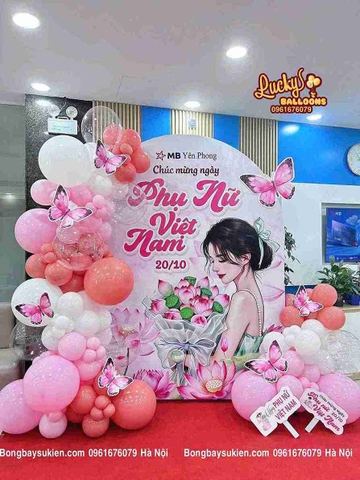 Trang Trí Ngày Phụ Nữ Việt Nam 20/10