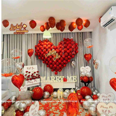Trang Trí Cầu Hôn Long Biên Hà Nội