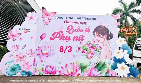 Top 30 Mẫu Trang Trí Happy Women's Day Cho Công Ty