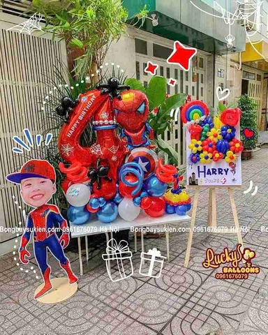 Bóng Bay Sinh Nhật Bé Trai Đống Đa