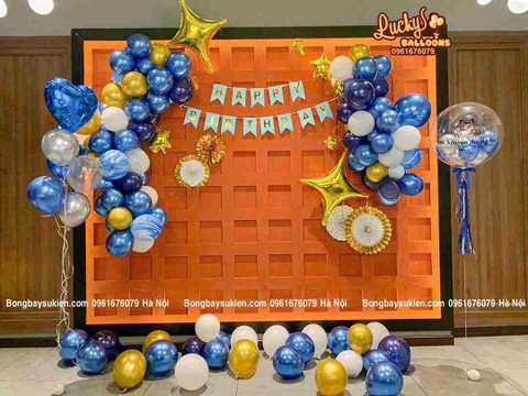 Bong Bóng Trang Trí Sinh Nhật Cho Bé Trai