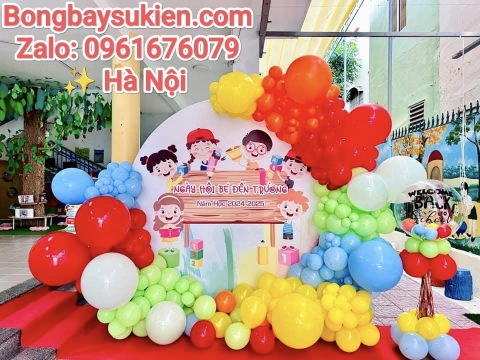 25 Mẫu Trang Trí Cổng Bóng Khai Giảng Đẹp Nhất Hà Nội