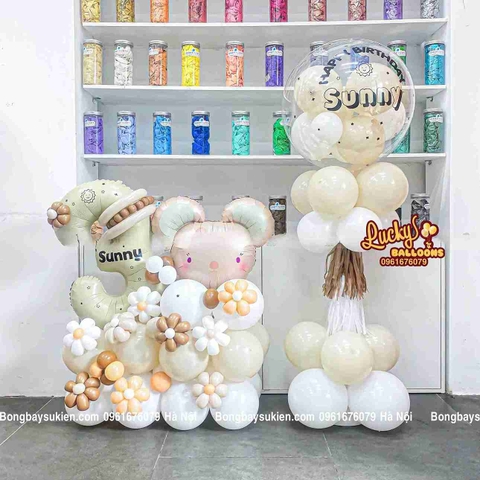 Combo Bóng Bay Sinh Nhật Bé Trai Hà Nội