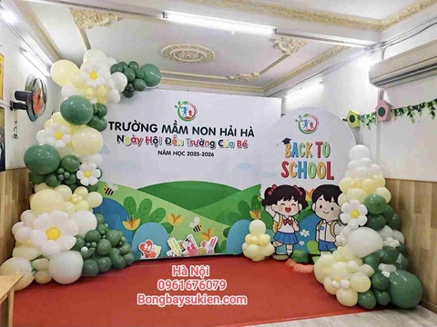 Trang Trí Lễ Khai Giảng Năm Học Mới Hà Nội