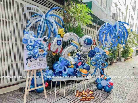 50 Mẫu Bóng Bay Sinh Nhật Bé Trai Đẹp