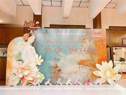 Ý tưởng trang trí 20/10 cho văn phòng công ty