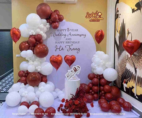 Trang Trí Kỷ Niệm Ngày Cưới Đơn Giản
